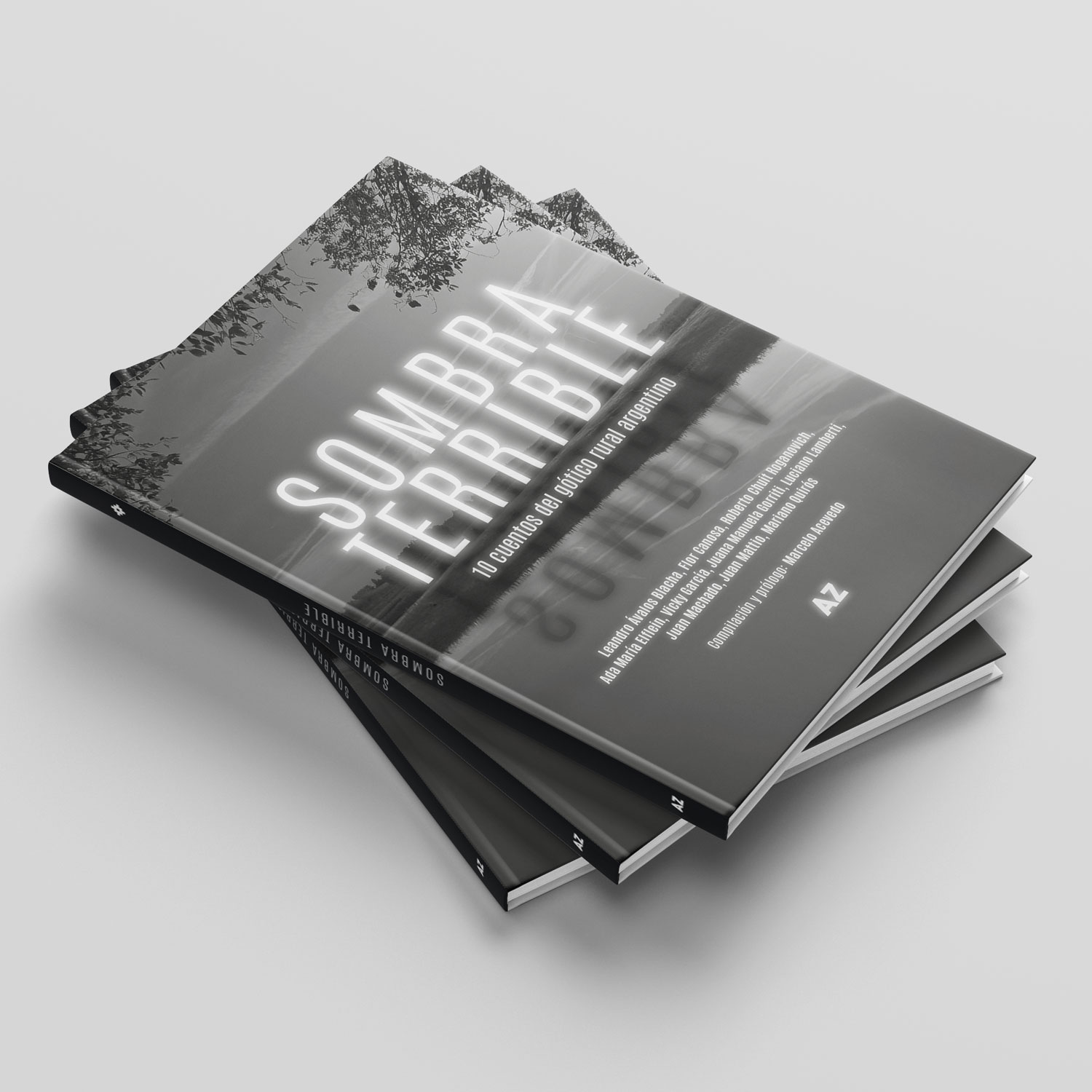 Antologías de cuentos de terror. AZ editora.